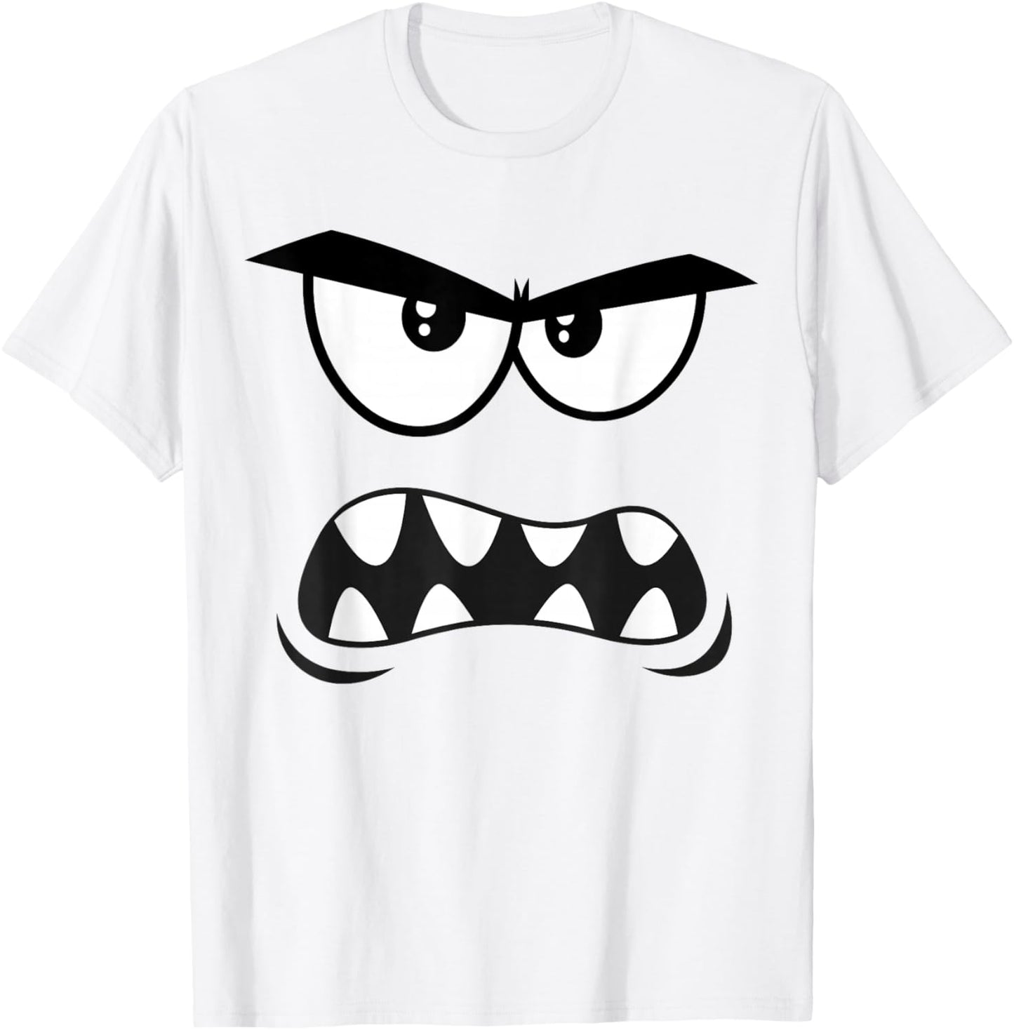 Creepy Carrots Face Funny Halloween Costume Kids and Adults T-Shirt - T-Shirt | White