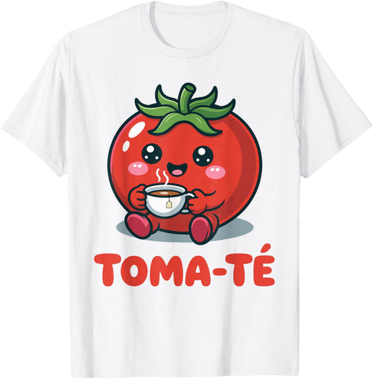 Pun Tomate Funny Maestra School Spanish Teacher Student T-Shirt - T-Shirt | White
