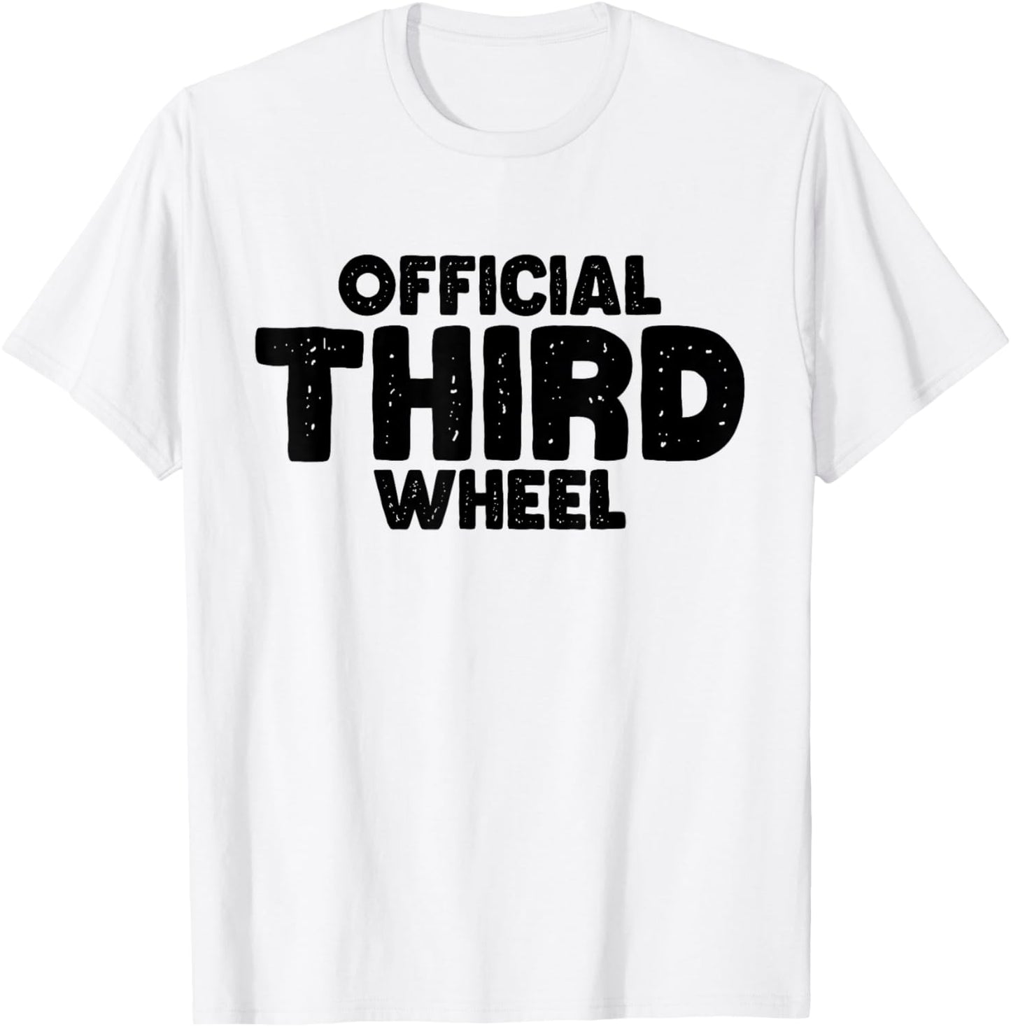 Official Third Wheel T-Shirt - T-Shirt | White