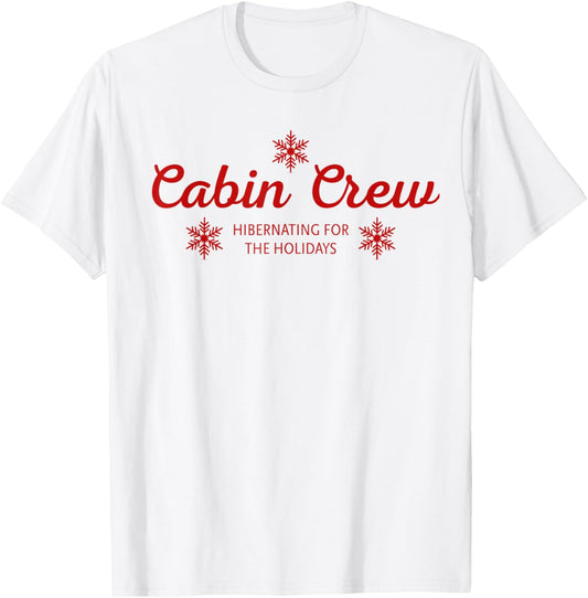 Cabin Crew Christmas pjs Family Christmas Pajamas T-Shirt - T-Shirt | White