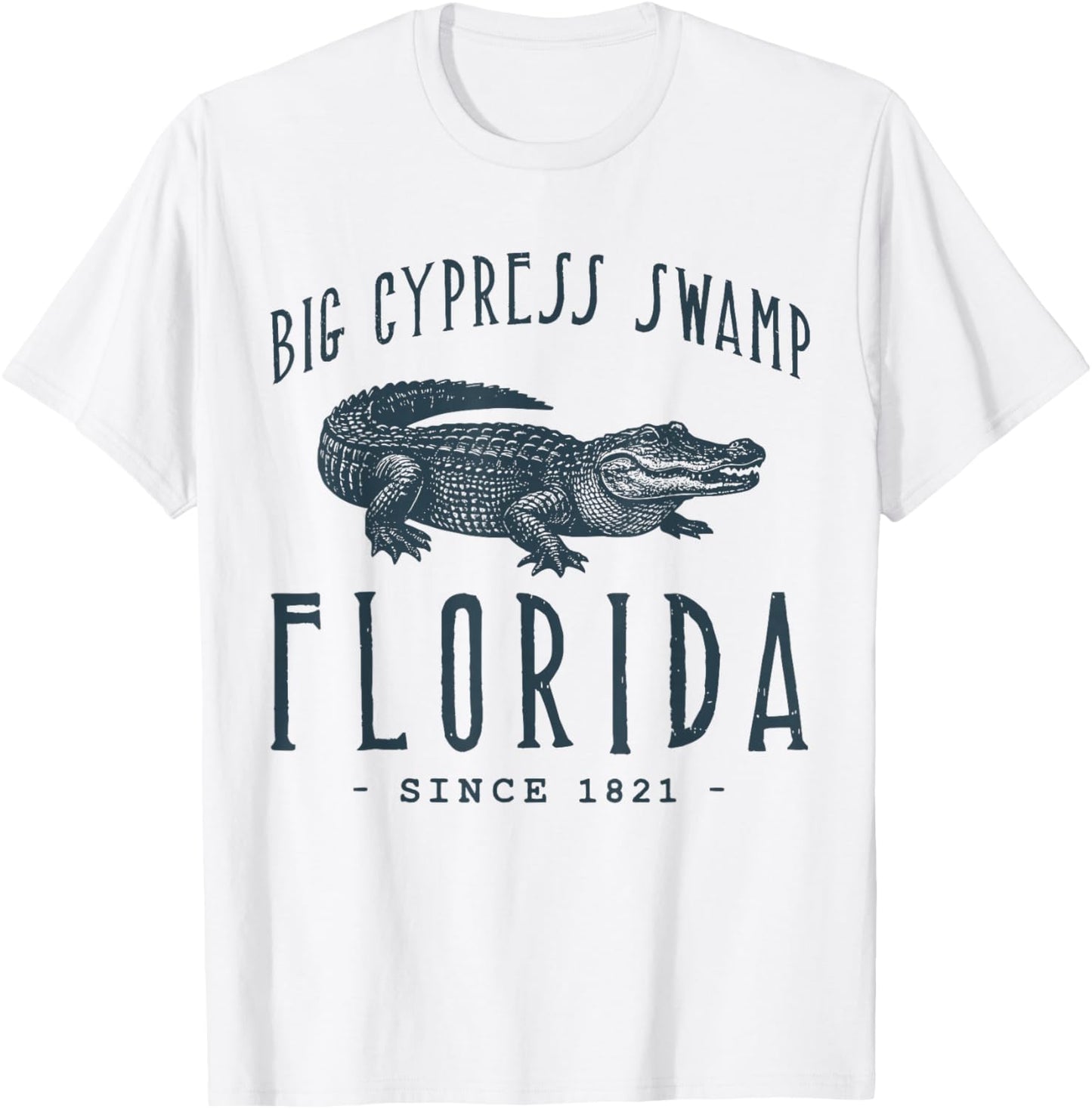 Big Cypress Swamp, Florida T-Shirt - T-Shirt | White