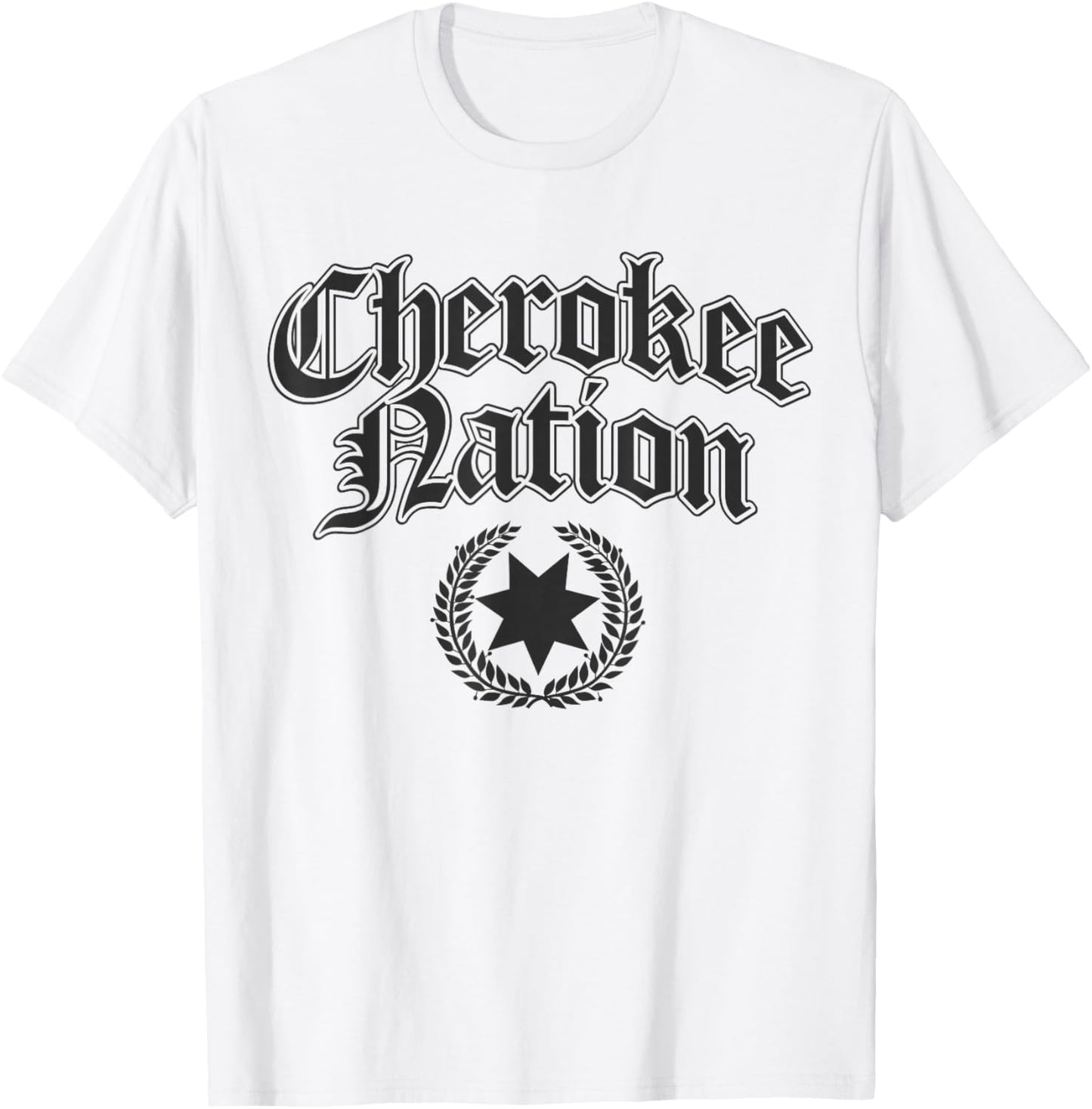 Cherokee Nation Native American T-Shirt - T-Shirt | White
