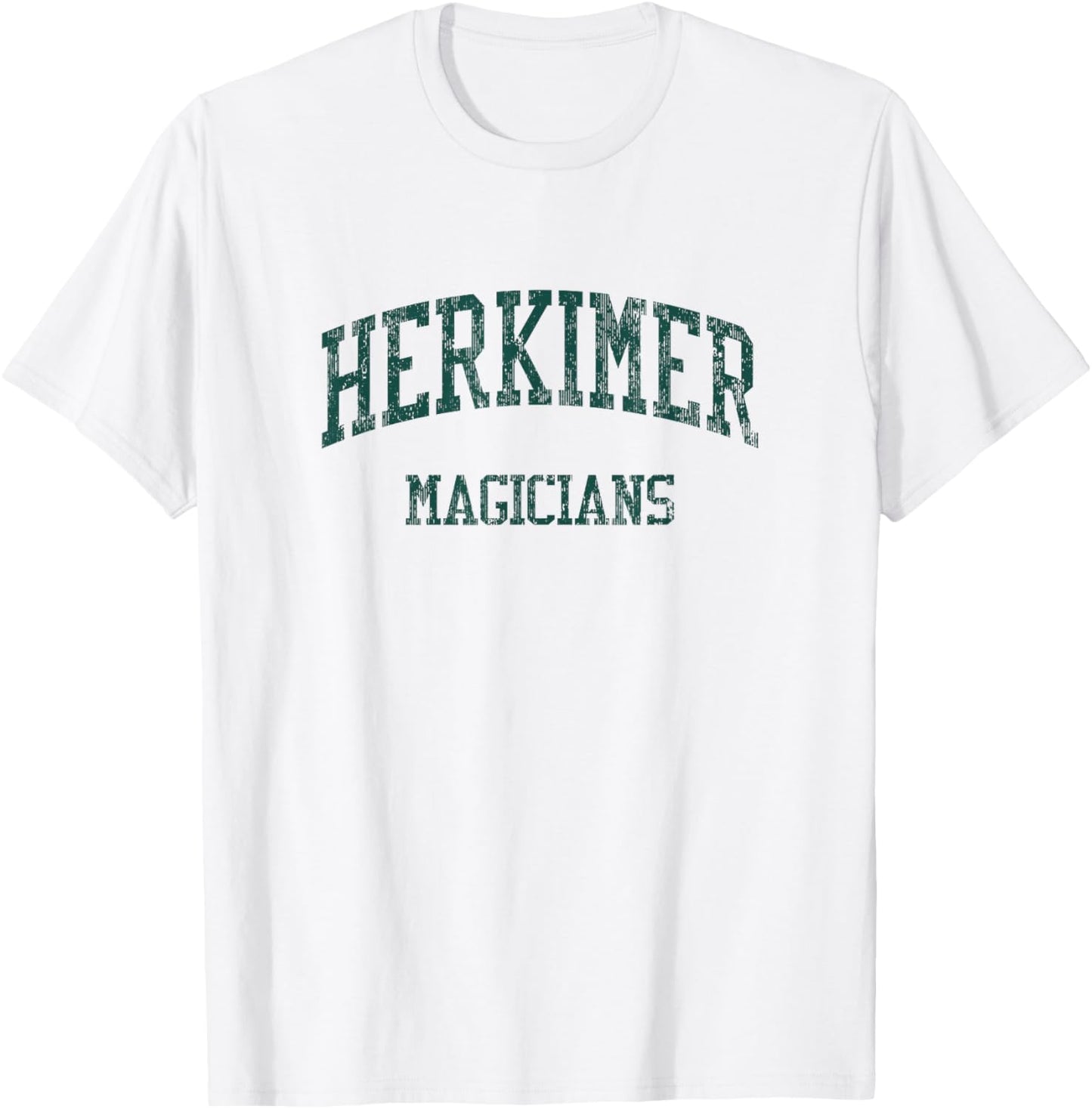 Herkimer High School HS Herkimer NY Vintage Sports T-Shirt - T-Shirt | White