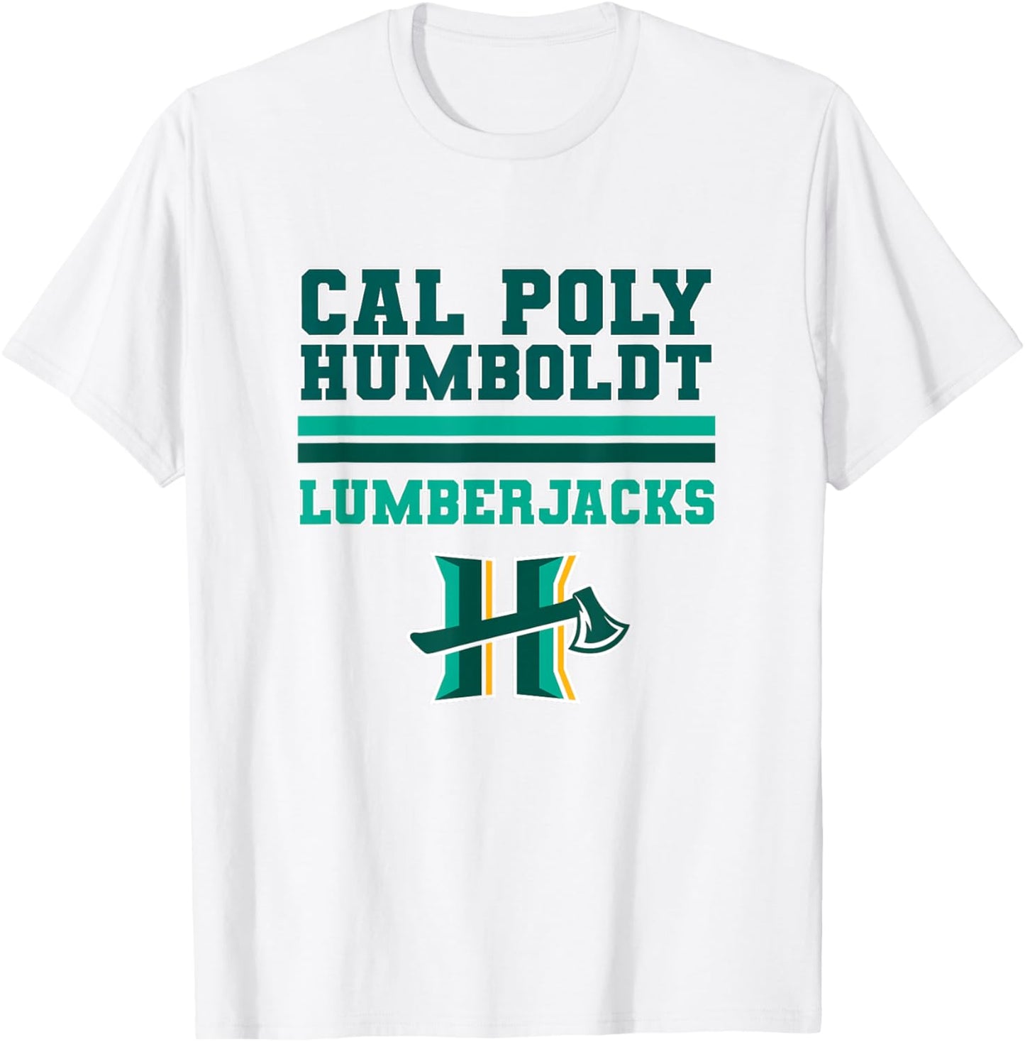 Cal Poly Humboldt | Official NCAA Merch | NAFPCLP01 T-Shirt - T-Shirt | White
