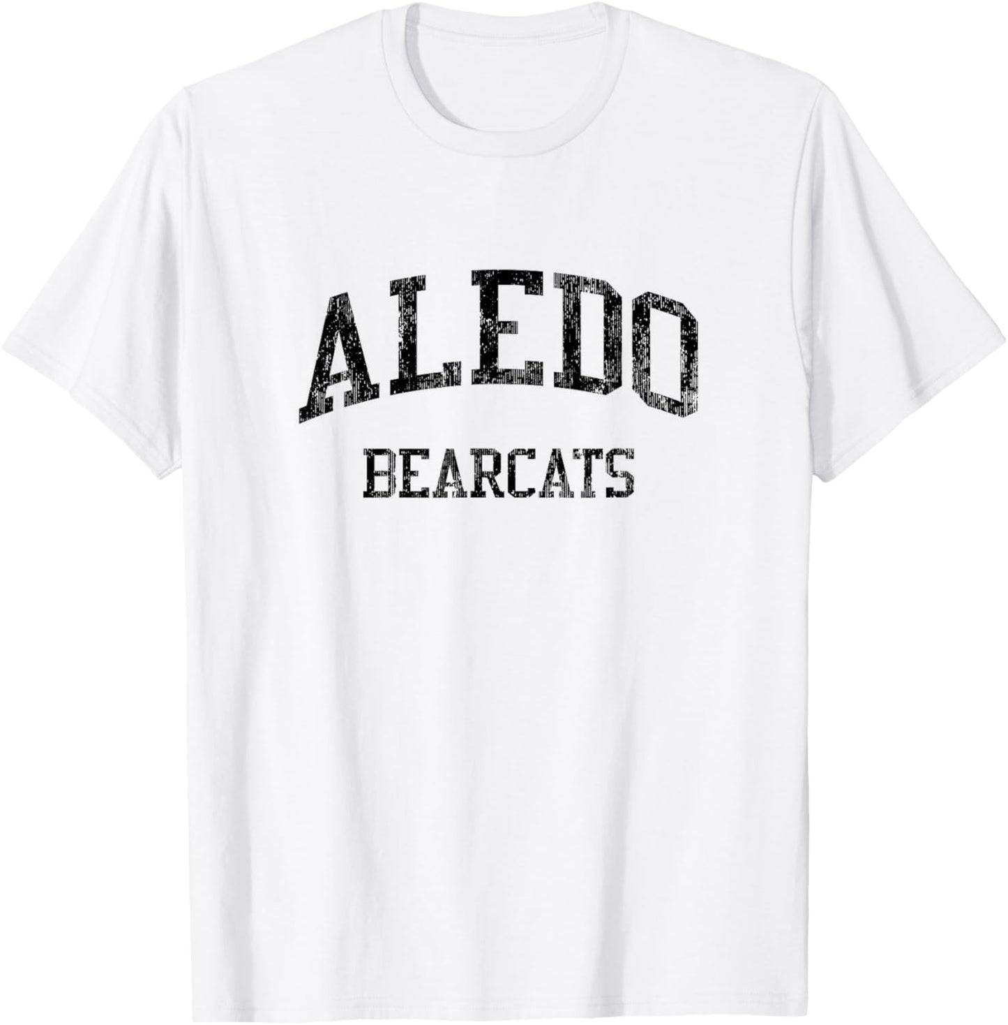 Aledo High School HS Aledo TX Vintage Sports T-Shirt - T-Shirt | White