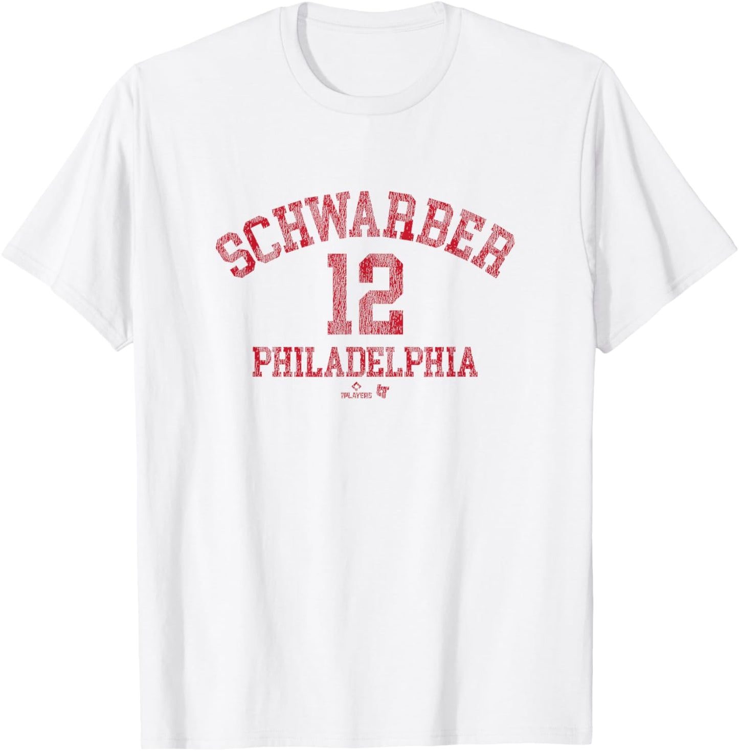 Kyle Schwarber - Schwarber 12 - Philadelphia Baseball T-Shirt - T-Shirt | White