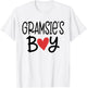 GRAMSIE’S Boy Favorite Child Grandma Funny Mothers Day T-Shirt - T-Shirt | White