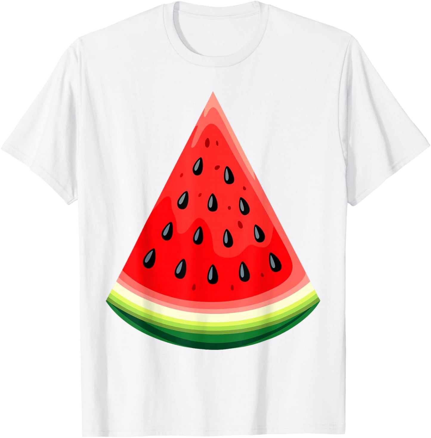 Watermelon Shirt Adult Kids Men Women Watermelon Costume T-Shirt - T-Shirt | White