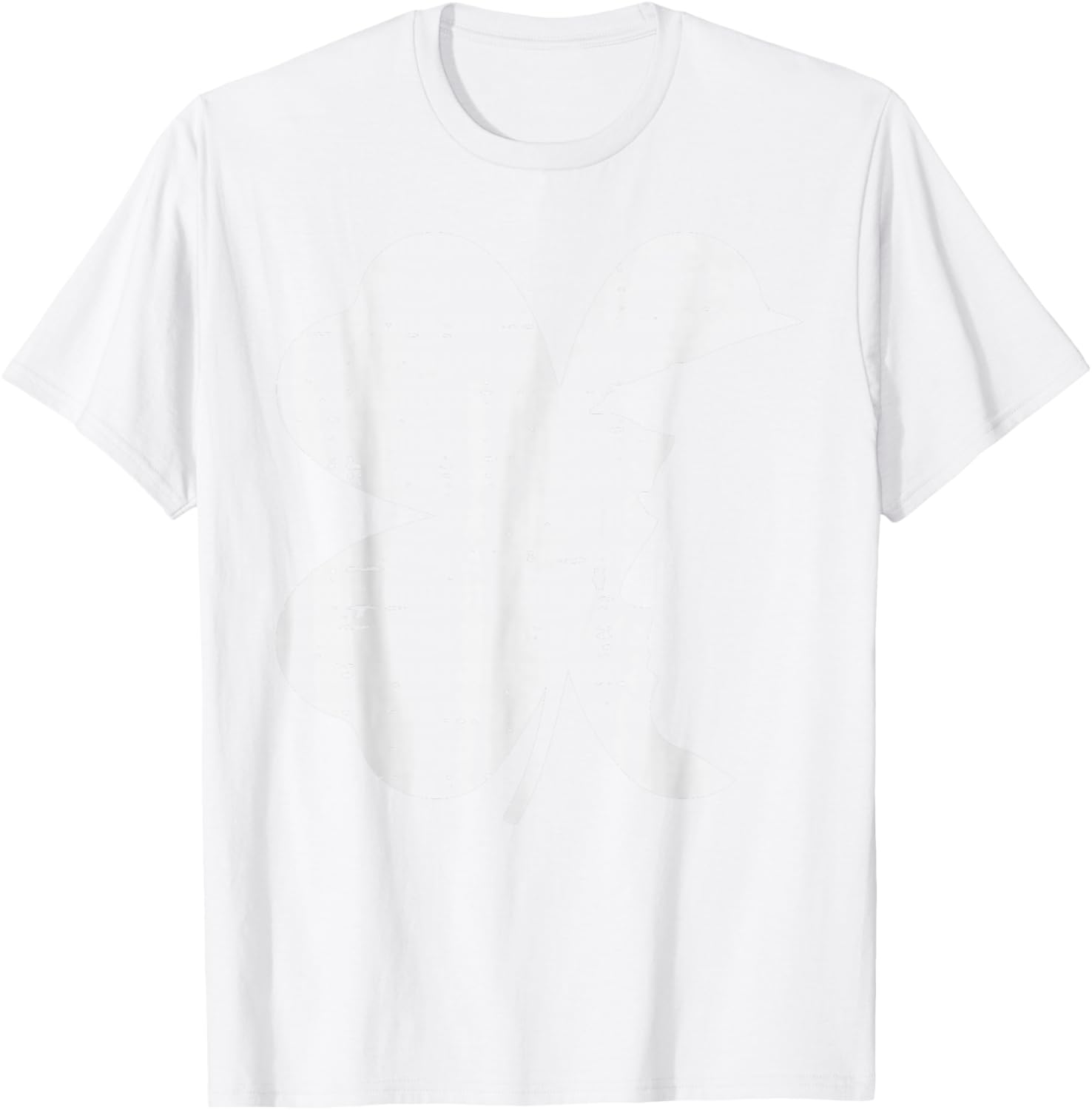 St Patricks Day Shamrock Trump Silhouette Saint Paddys Men T-Shirt - T-Shirt | White