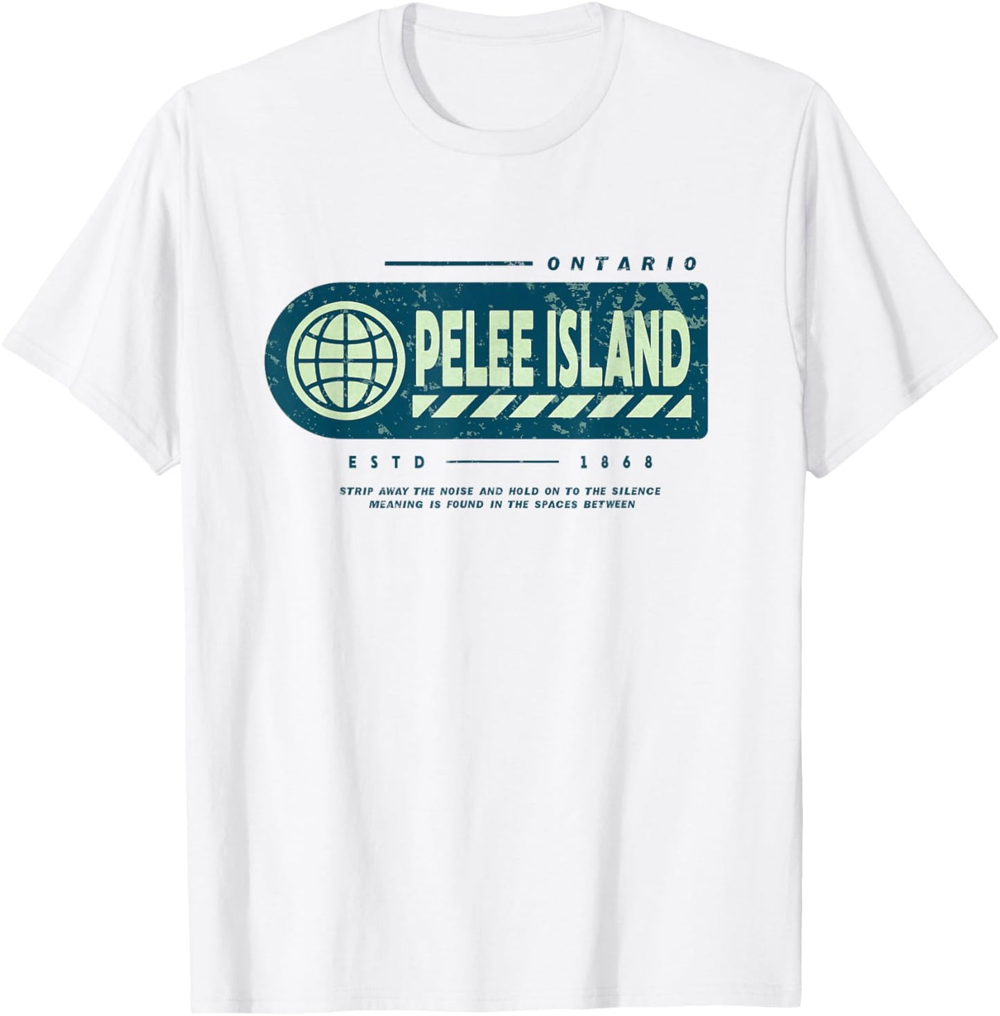 Pelee Island Ontario - Point Pelee Canada Travel Stamp T-Shirt - T-Shirt | White