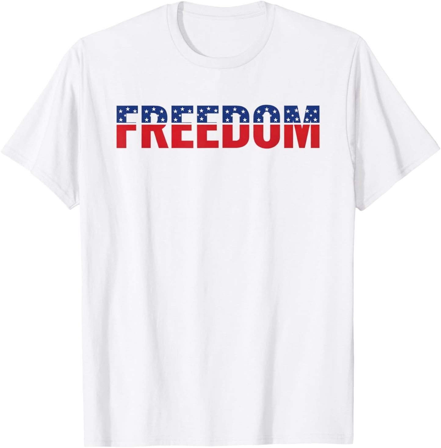 Freedom Shirt, Resist Patriotic Protest USA People T-Shirt - T-Shirt | White