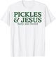 Pickles Jesus Salty and Saved T-Shirt - T-Shirt | White