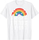 Luckiest Supervisor Ever St Patricks Day Rainbow Shamrock T-Shirt - T-Shirt | White