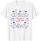 Silly Goose Beach Club Summer Ocean Vacation T-Shirt - T-Shirt | White