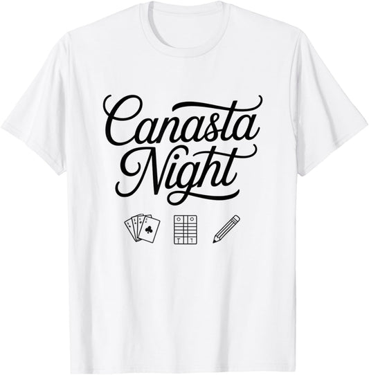 Peace Love Canasta Card Game Canasta Night Lover Card Game T-Shirt - T-Shirt | White