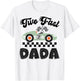 Two Fast Dada of The Birthday Boy Racing Car Party T-Shirt - T-Shirt | White