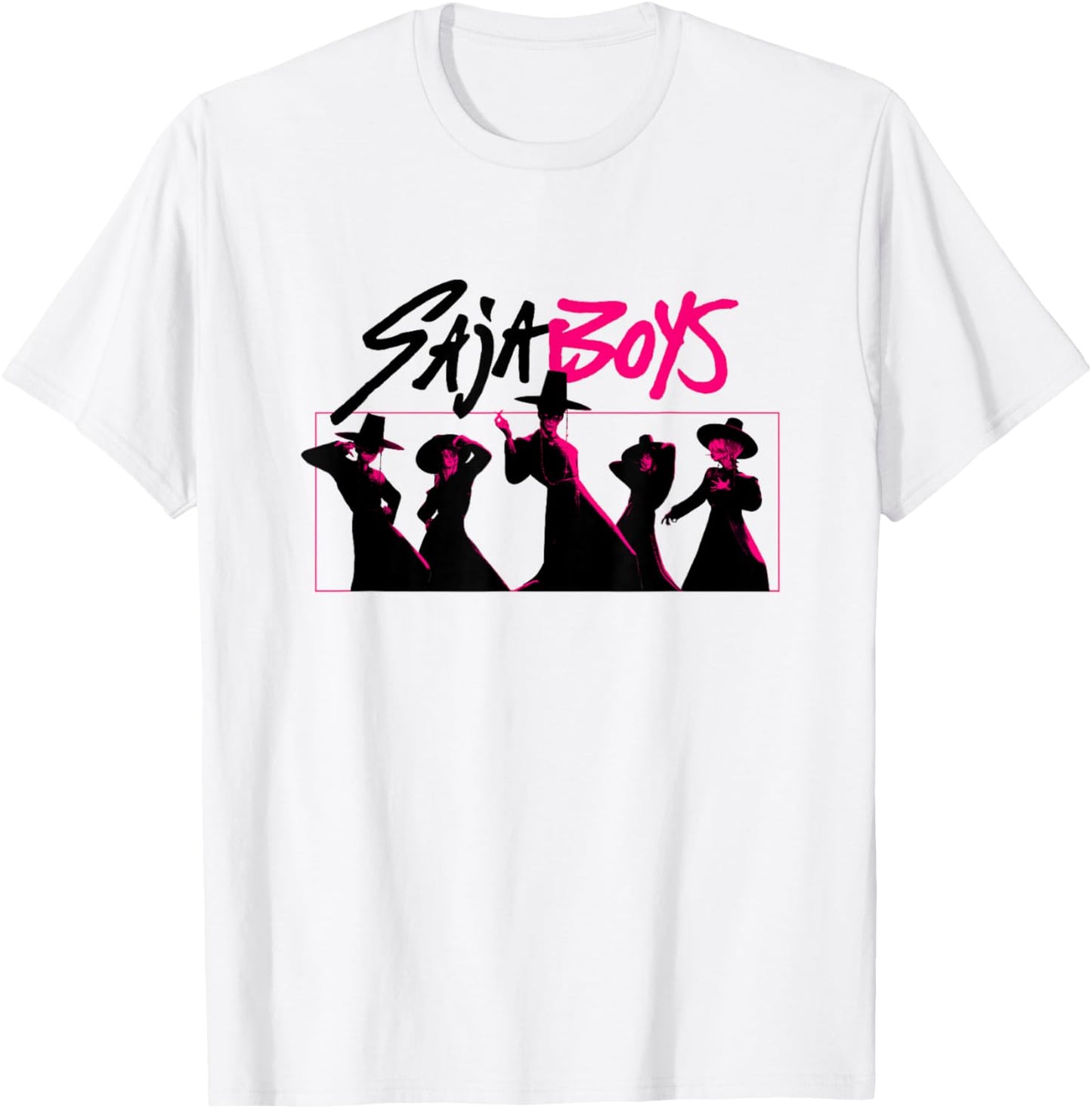 Kpop Demon Hunters Saja Boys Demon Group Shot T-Shirt - T-Shirt | White