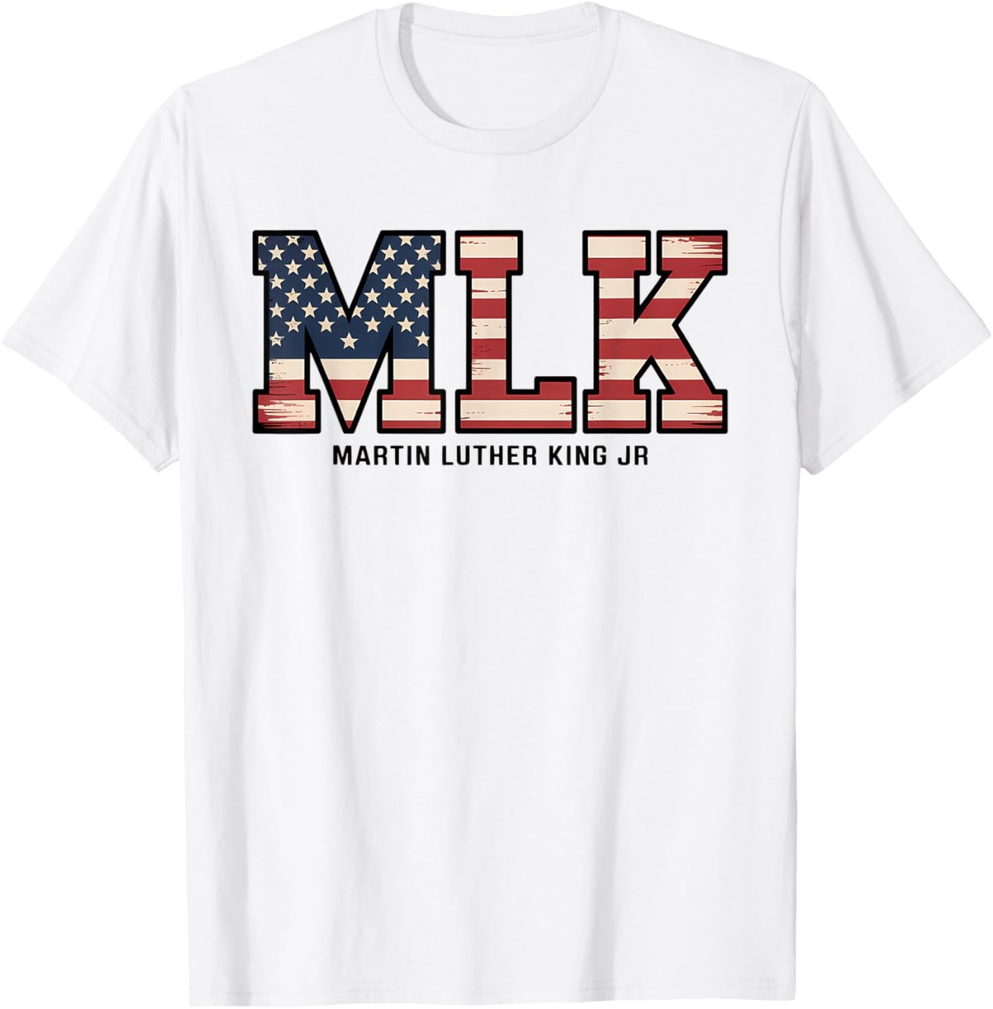 MLK Freedom Martin Luther King jr Day T-Shirt - T-Shirt | White