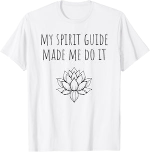 Reiki Lotus Spirit Guide T-Shirt - T-Shirt | White