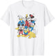 Disney Mickey and Friends Vintage Group Pose T-Shirt - T-Shirt | White