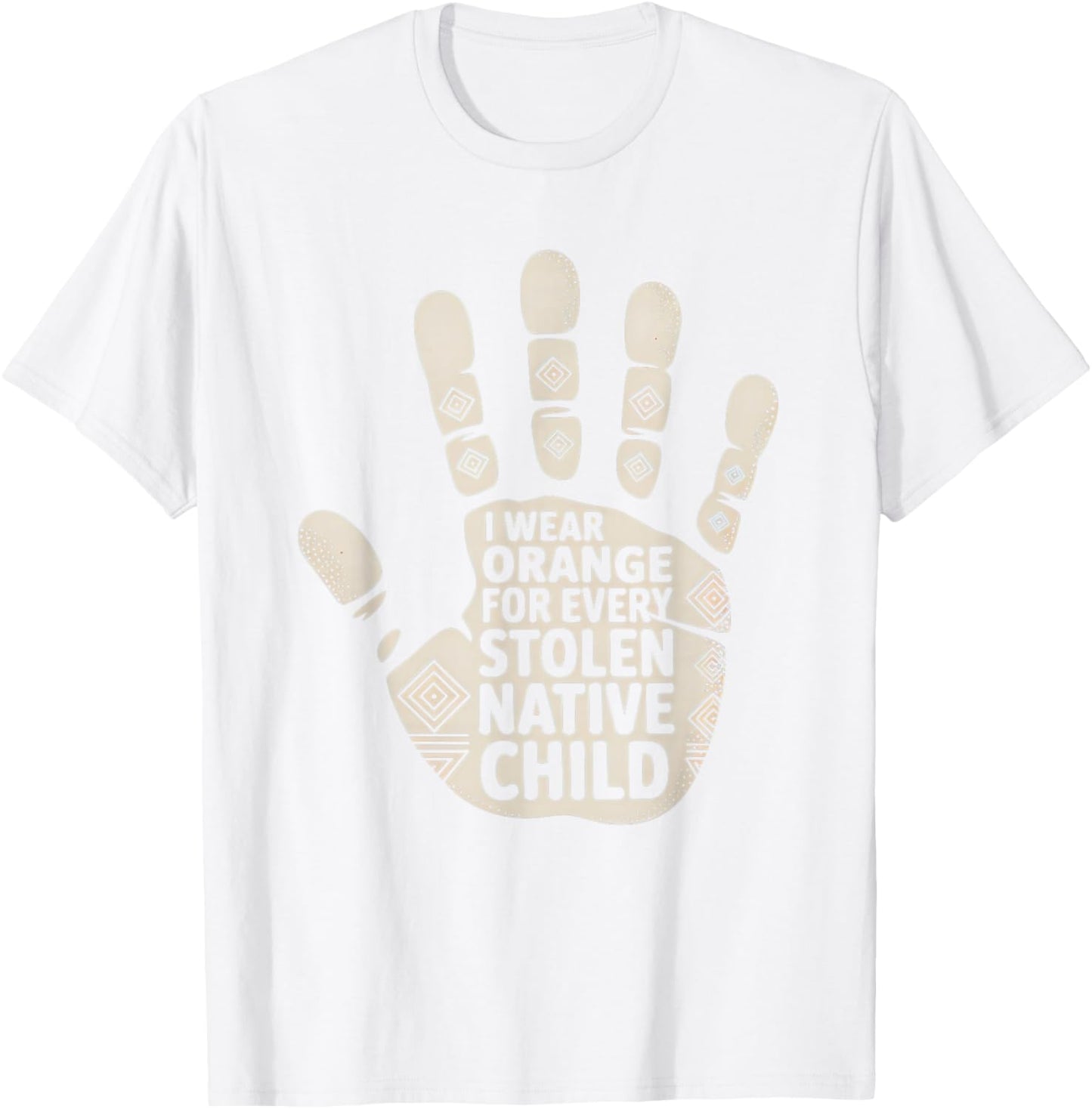 I Wear Orange for Every American Native Child Unity Day T-Shirt - T-Shirt | White