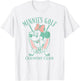 Disney Minnie Mouse Golf Country Club Distressed Portrait T-Shirt - T-Shirt | White