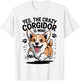 Corgi Mix Cute Cross Dog Breed Lover Style Funny Corgidor T-Shirt - T-Shirt | White