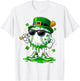 Baseball Drip Ice Cream Boys Youth Kids St Patricks Day T-Shirt - T-Shirt | White