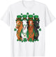 St Patricks Day Equestrian Cowboy Cowgirl Horse Lover Horses T-Shirt - T-Shirt | White