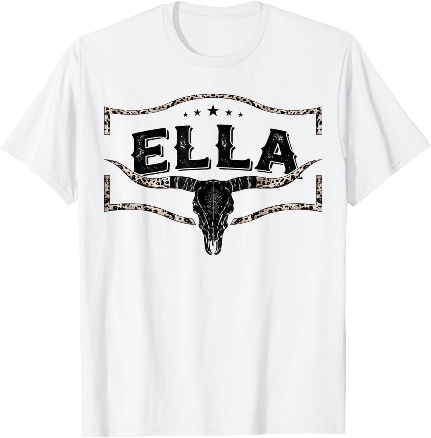 Retro Classic Ella Vintage Gift Women Kids T-Shirt - T-Shirt | White