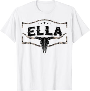Retro Classic Ella Vintage Gift Women Kids T-Shirt - T-Shirt | White