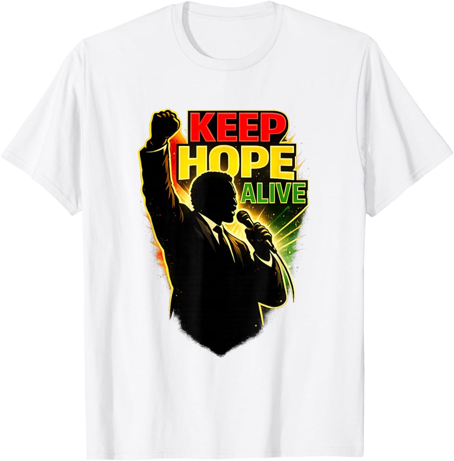 Keep Hope Alive T-Shirt - T-Shirt | White