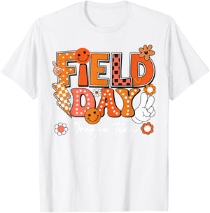Field Day Orange Team Funny for Teacher Kids Field Day Games T-Shirt - T-Shirt | White