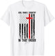 God Family Country - in That Order Vintage US Flag Supporter T-Shirt - T-Shirt | White