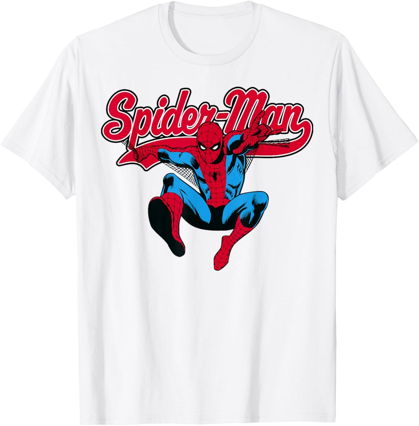 Marvel Comics Spider-Man in Action T-Shirt - T-Shirt | White