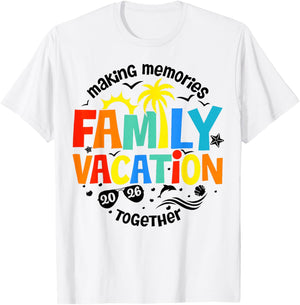 Family Vacation 2026 Beach Matching Family Summer Vacation T-Shirt - T-Shirt | White