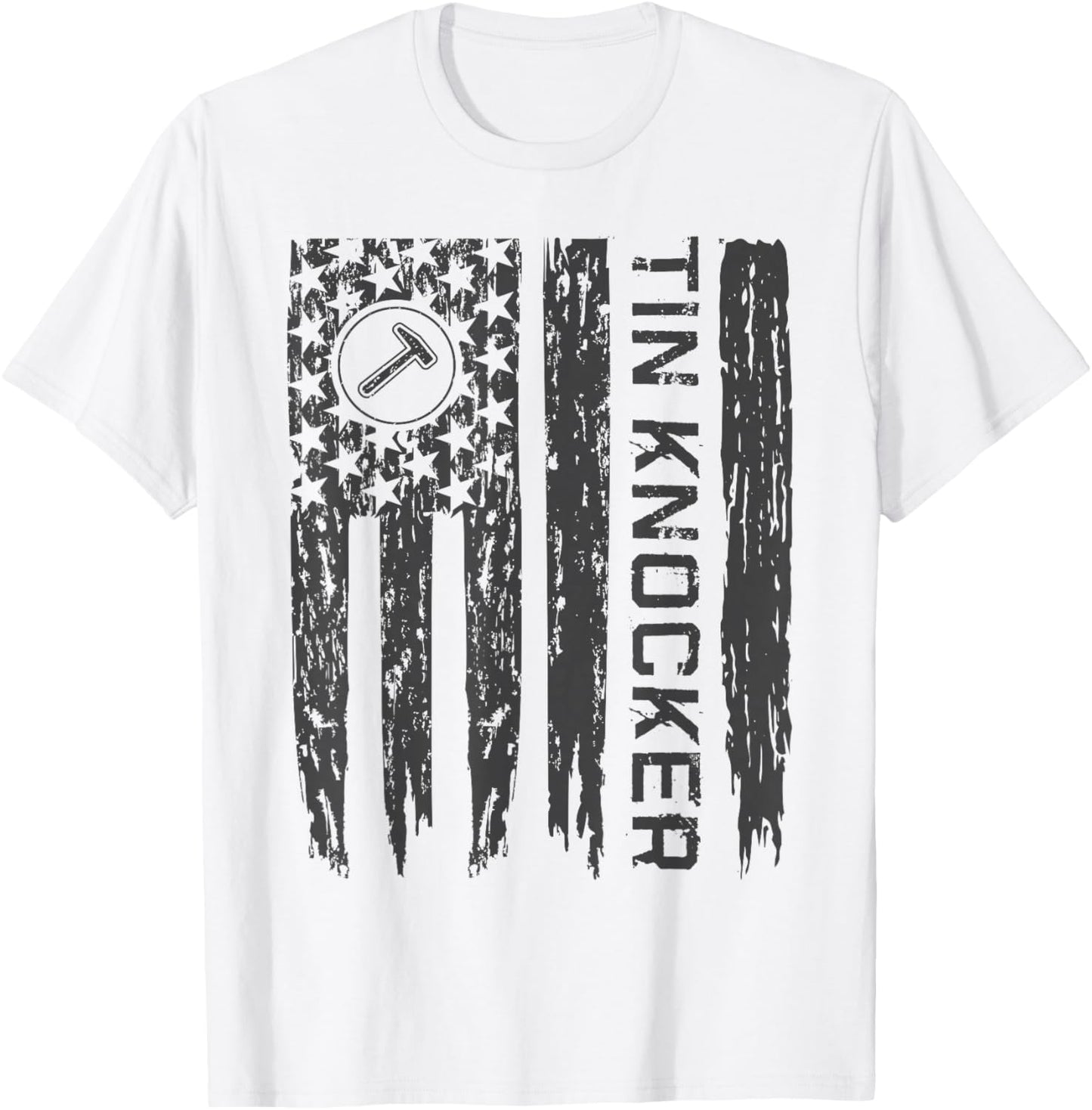 Tin Knocker Accessories Sheet Metal Workers Tin Knocker T-Shirt - T-Shirt | White