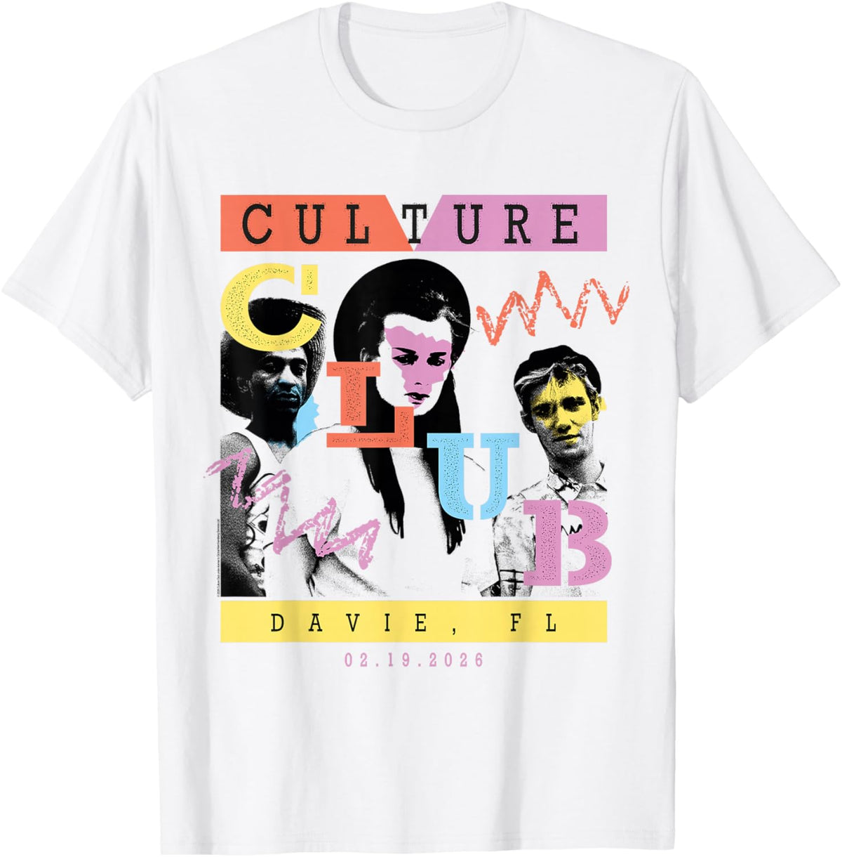 Culture Club 2026 Tour Davie T-Shirt - T-Shirt | White