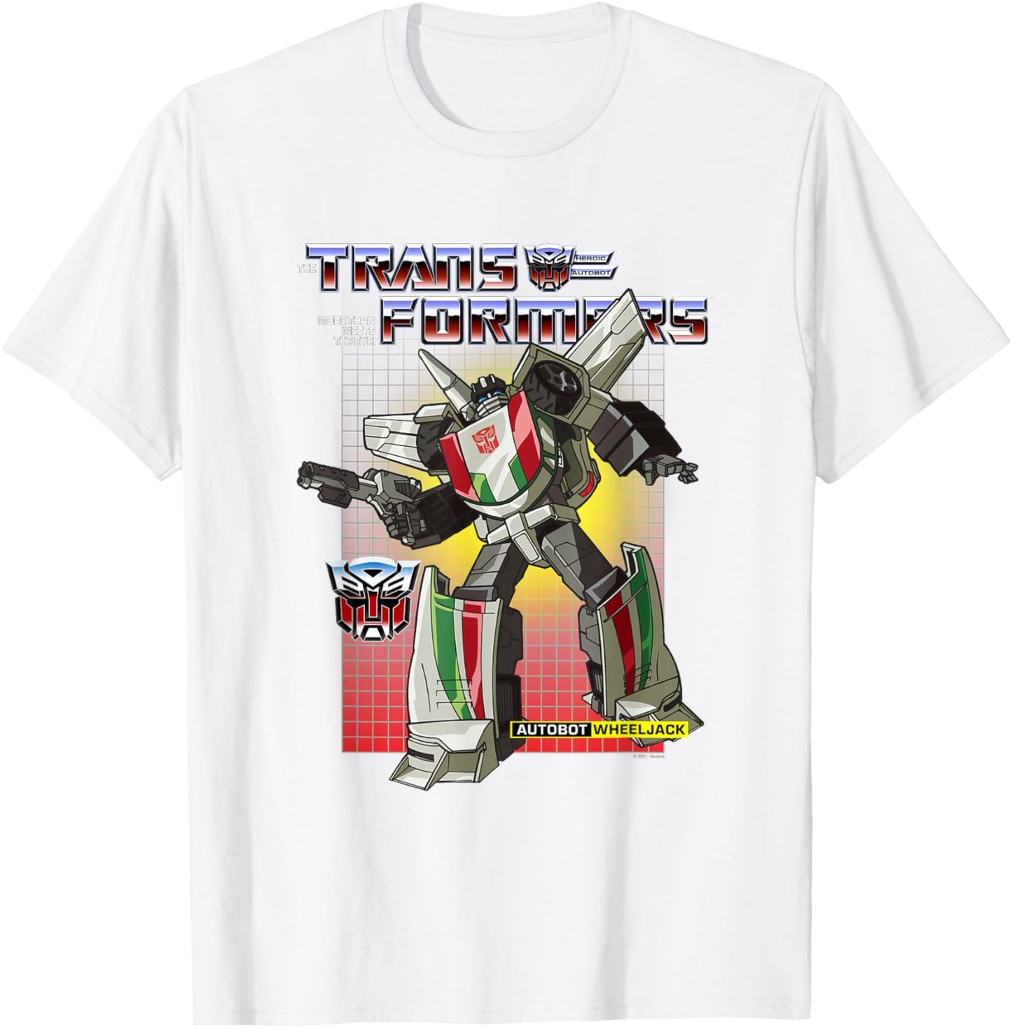 Transformers Wheeljack T-Shirt - T-Shirt | White