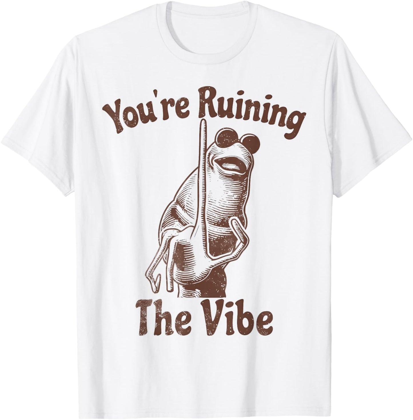 Marcus You're Ruining The Vibe T-Shirt - T-Shirt | White