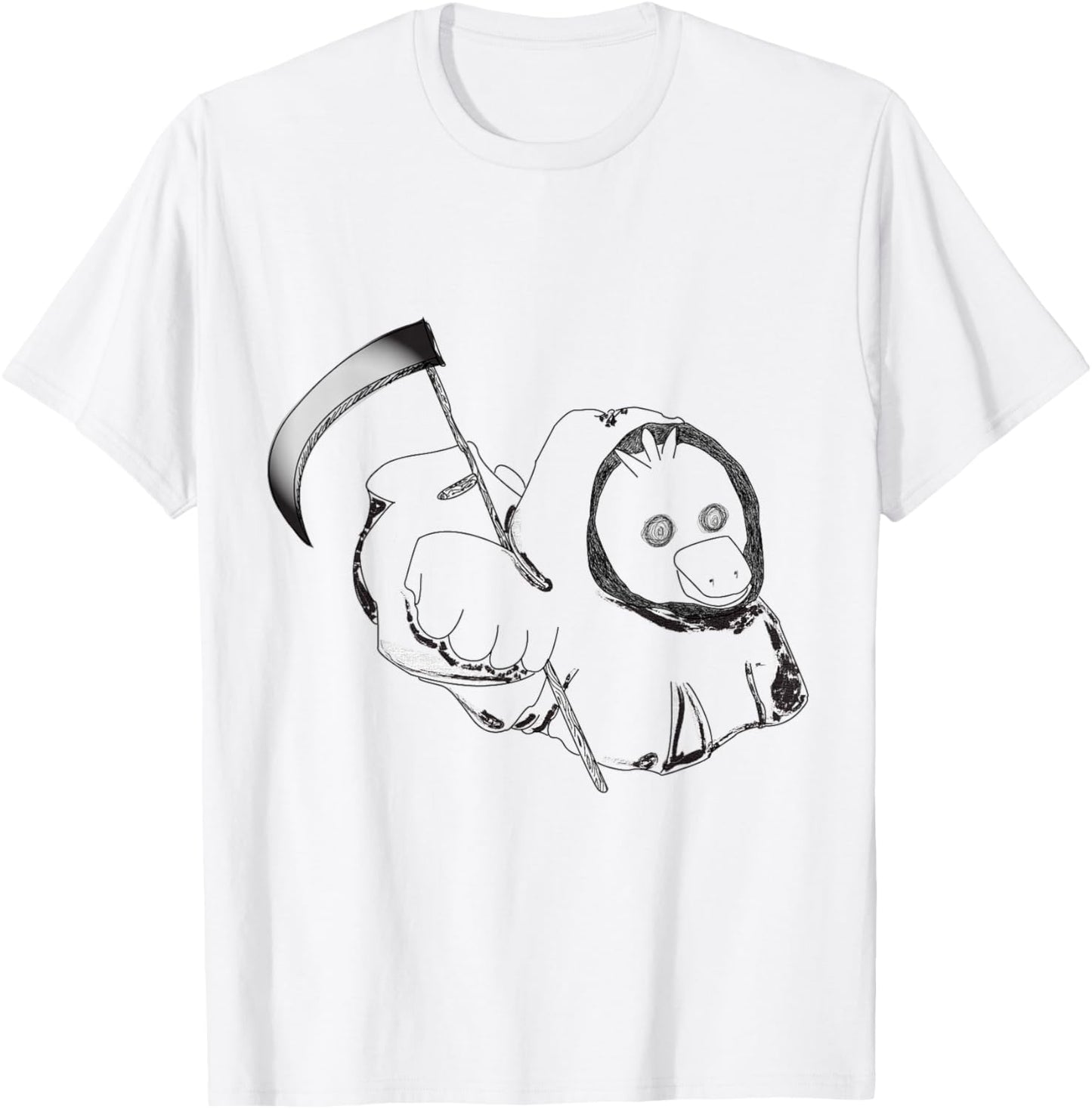 Ducky Reaper T-Shirt - T-Shirt | White