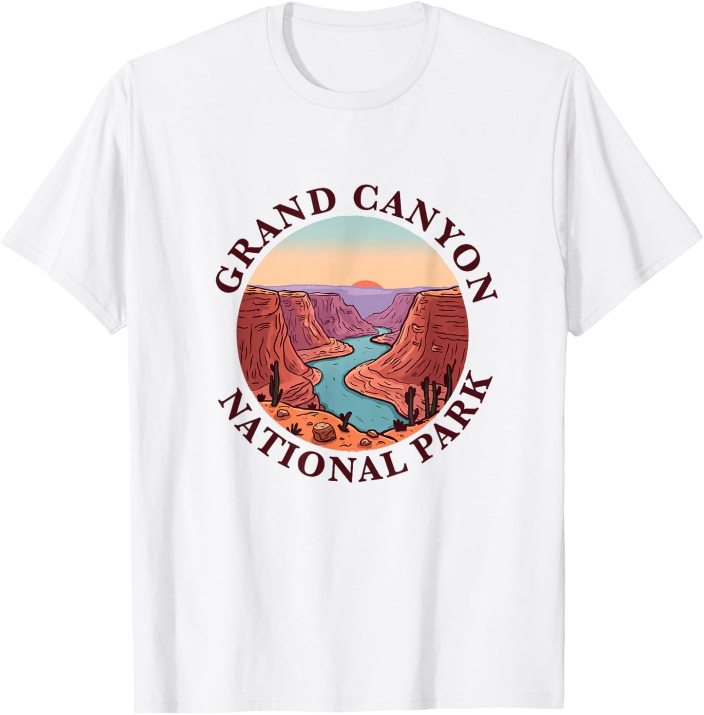 Grand Canyon National Park Souvenir Arizona Men Women T-Shirt - T-Shirt | White