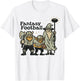 Funny Wizard Goblin Fantasy Football Player Literal Dad Joke T-Shirt - T-Shirt | White