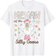 Memaw of The Silly Goose First Birthday Girl Family T-Shirt - T-Shirt | White
