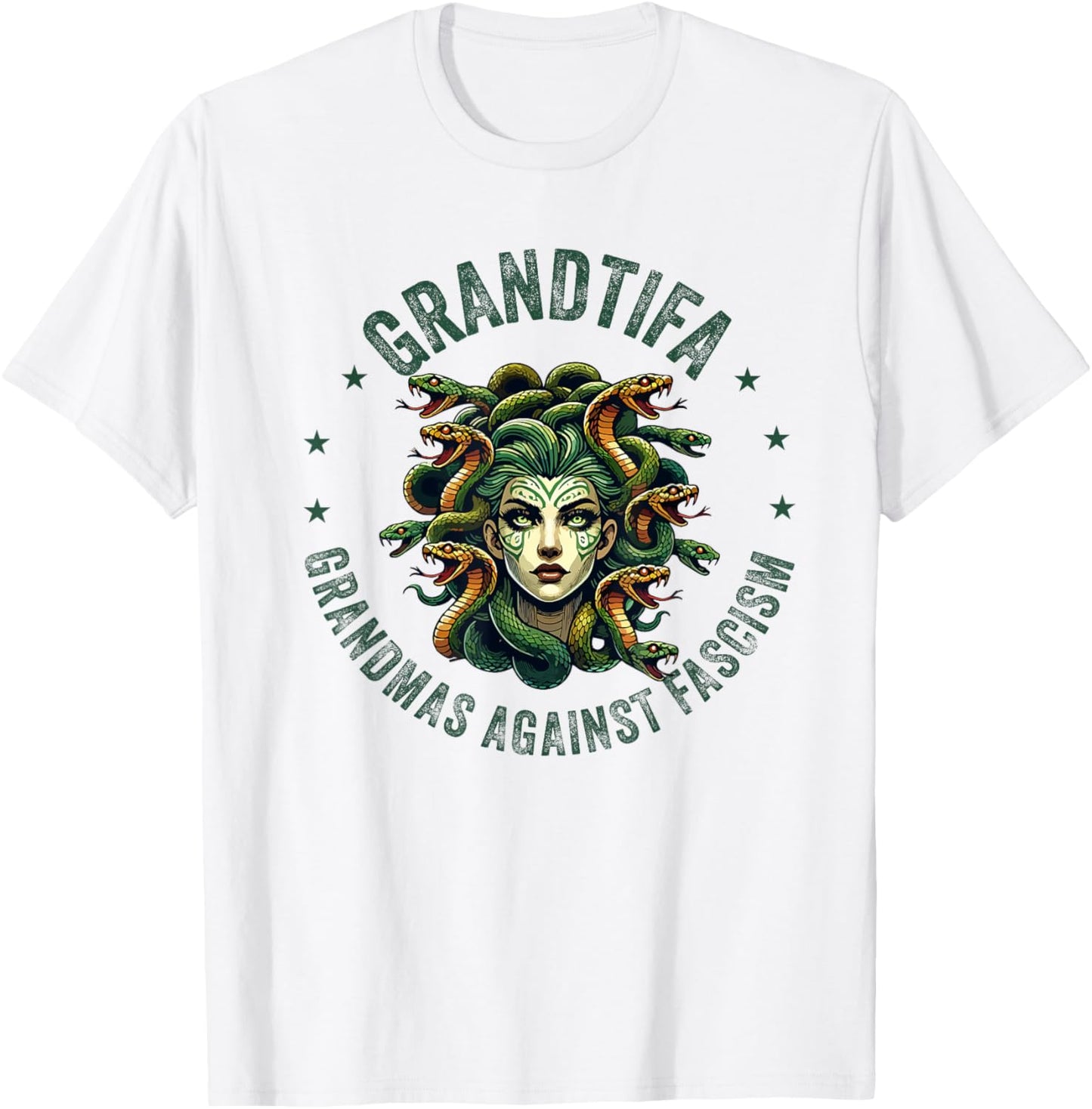 Protest Medusa Feminist T-Shirt - T-Shirt | White