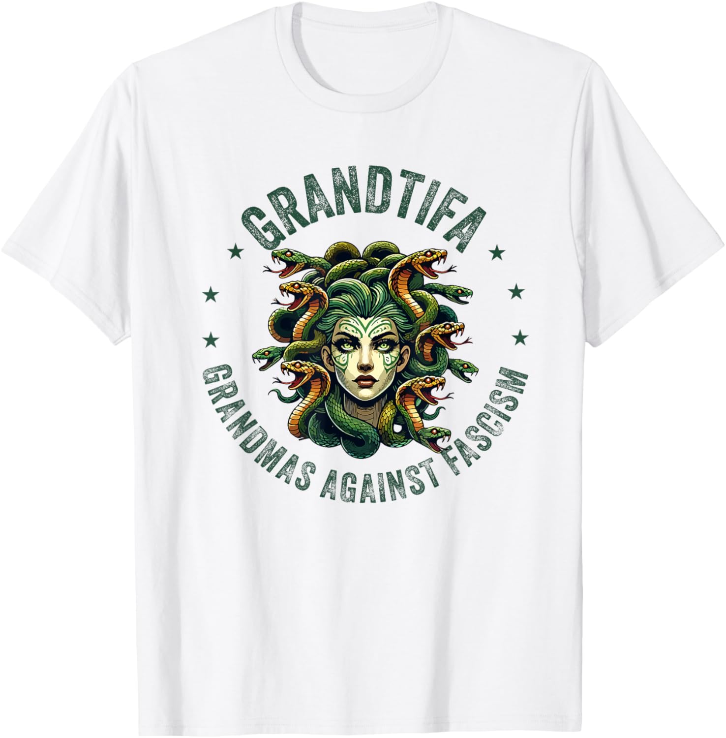 Protest Medusa Feminist T-Shirt - T-Shirt | White