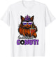 Donut Princess Cat Meme Goddammit Donut Funny T-Shirt - T-Shirt | White