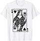 Queen of Hearts Girl Valentine Toddler Girls Valentine's Day T-Shirt - T-Shirt | White