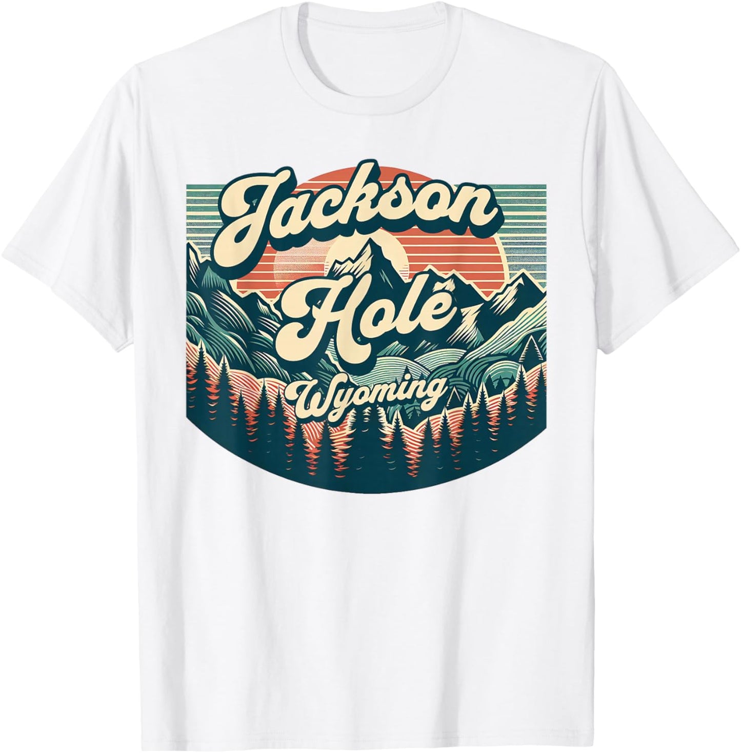 Jackson Hole T-Shirt - T-Shirt | White