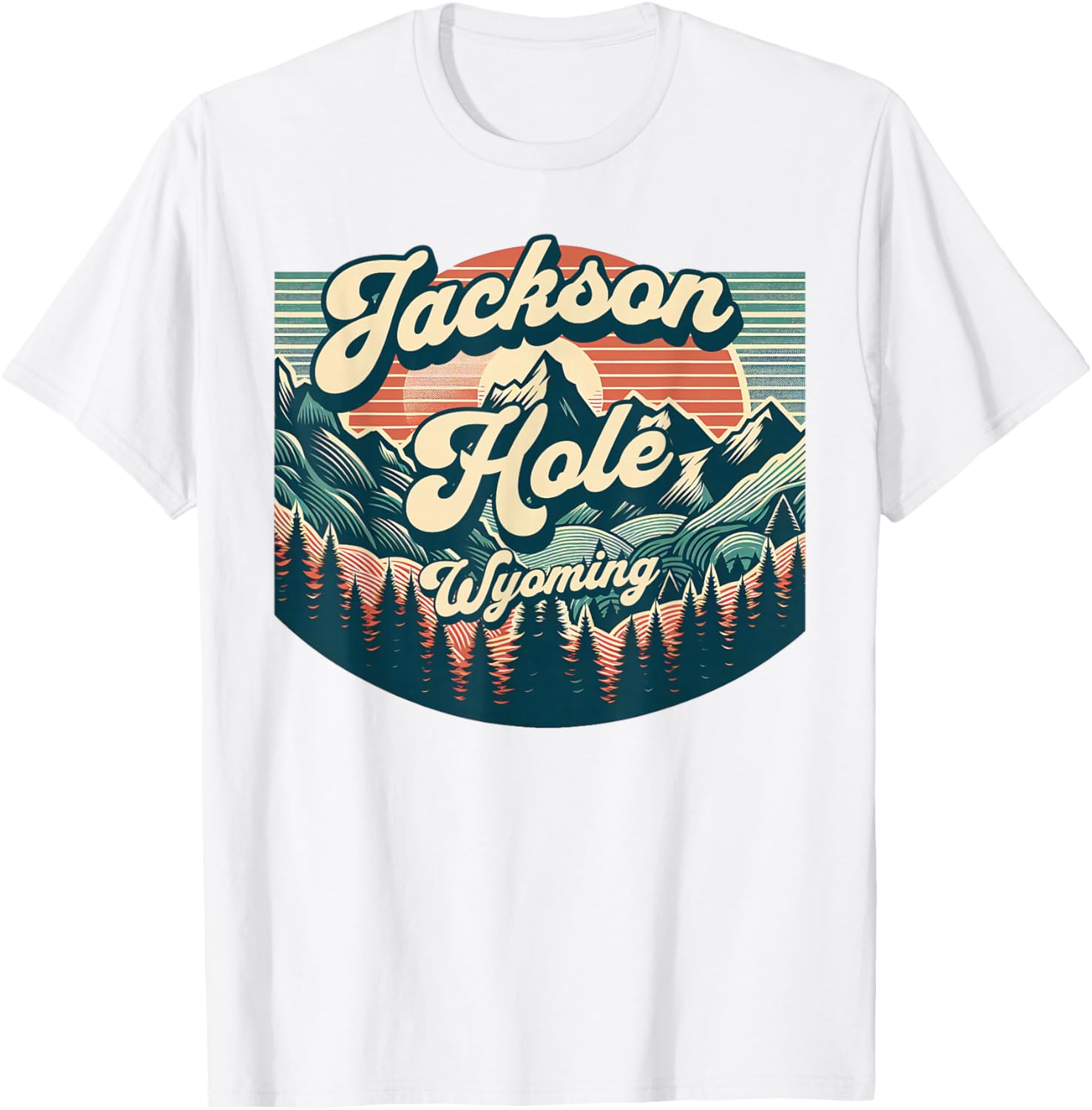 Jackson Hole T-Shirt - T-Shirt | White